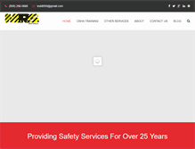 Tablet Screenshot of mrsoshasafety.com